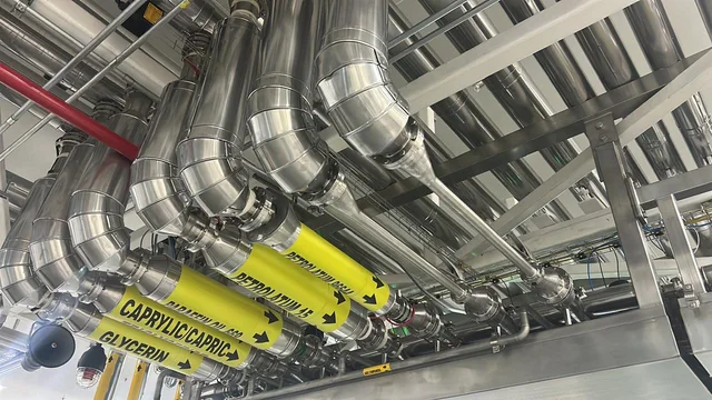 Instalaciones industriales de un proyecto administrado por MCF